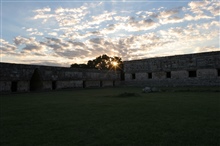 Zenith-day Sunrise at the Nunnery Quadrangle 