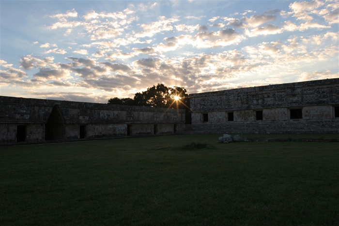 Zenith-day Sunrise at the Nunnery Quadrangle 